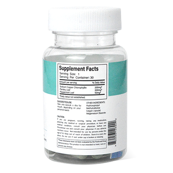 Body Magic Chlorophyll Pill - For Body Odor, Detox & Skin
